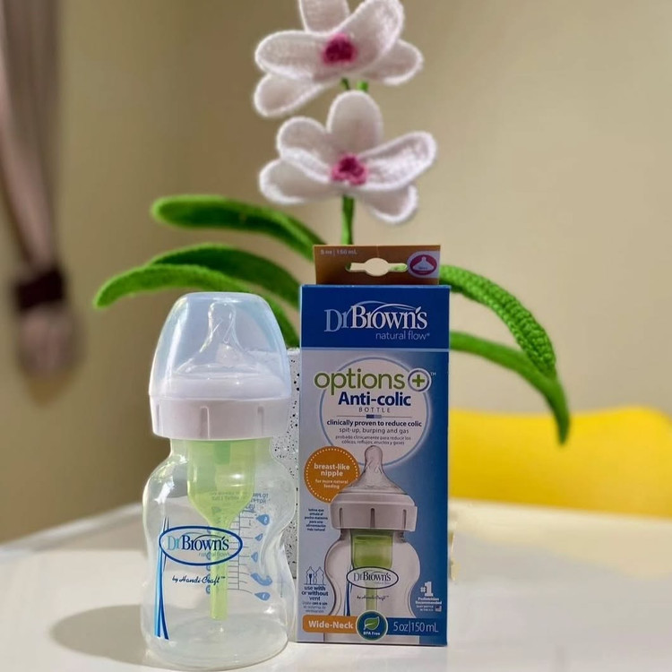 شیشه شیر طلقی 150میل دکتر براونز drbrowns