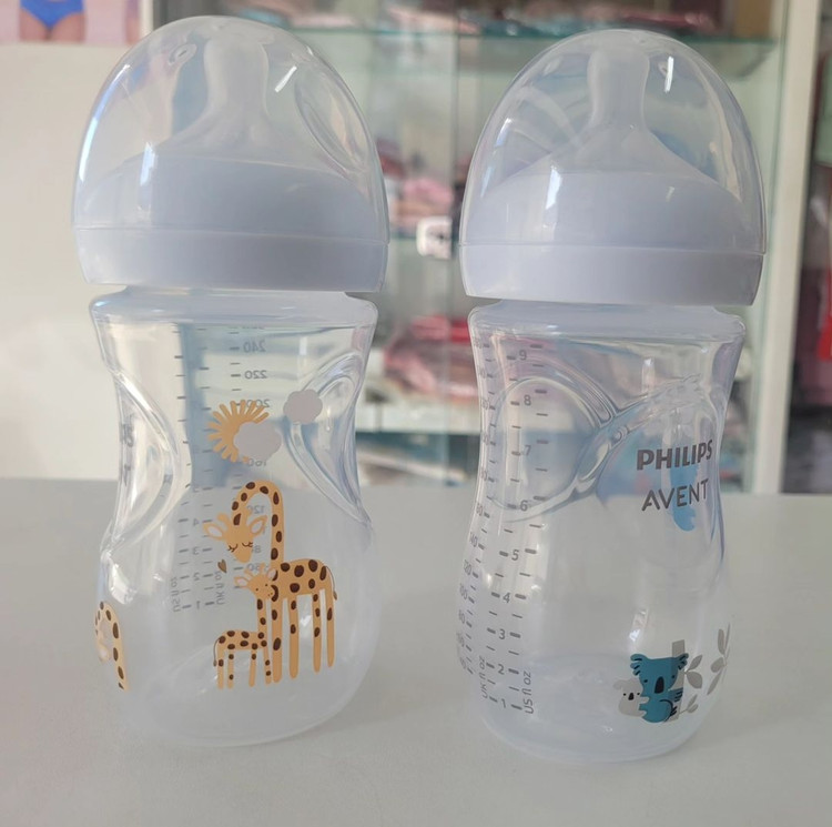 شیشه شیر ۲۶۰میل طرح دار طلقی اونت philips avent