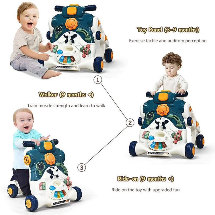 واکر موزیکال سه کاره Fun Trolley