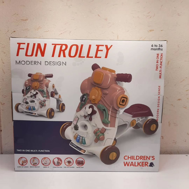 واکر موزیکال سه کاره Fun Trolley
