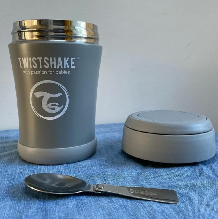 فلاسک غذای استیل 350 میل تویست شیک Twistshake