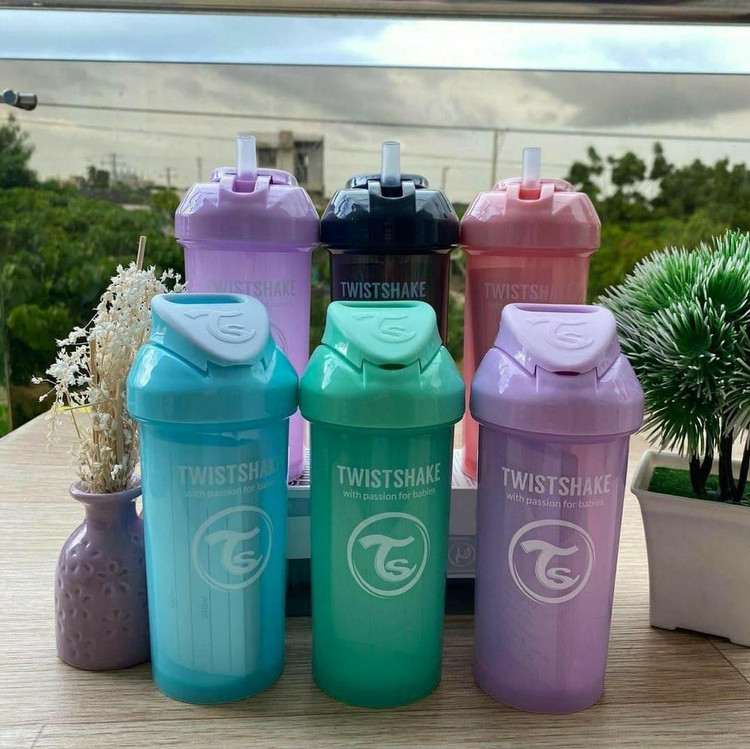 لیوان آبخوری 360 میل نی دار تویست شیک Twistshake